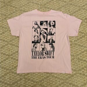 Taylor Swift The Eras Tour Pink T-Shirt XL